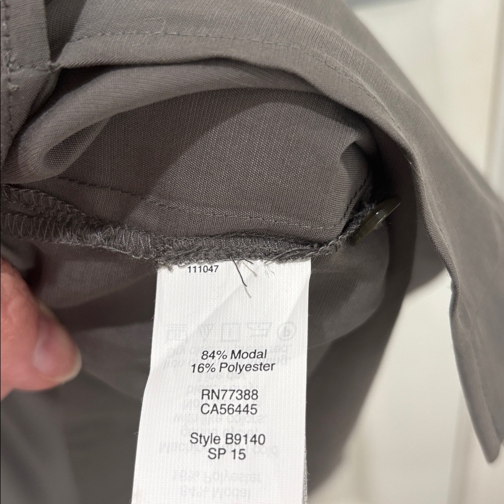 Madewell Gray Shirtdress - Picture 6 of 7